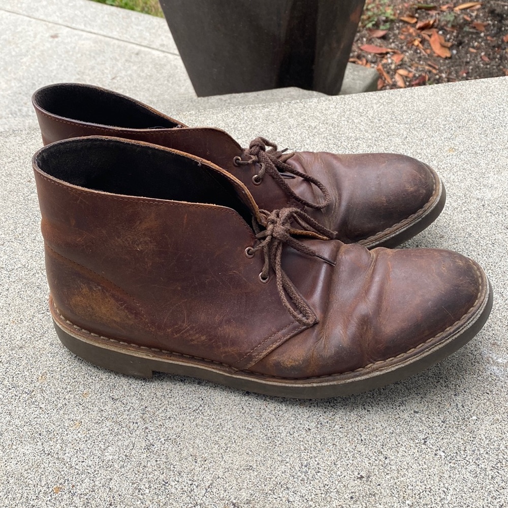 MENS CLARKS Size 12 Desert Boots